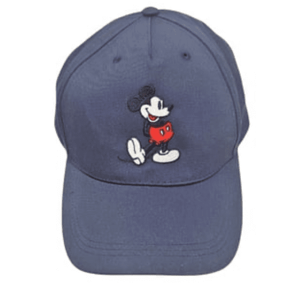 Disney Parks Hat Baseball Cap Mickey Mouse Standing Navy WDW New With Tag