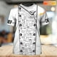 thumbnail image 1 of Camiseta de Chef con nombre personalizado para hombre y mujer, camisa Unisex con estampado 3D de Chef, regalo informal de verano, DW58Adult size XXL Gao Jinjia LED, 1 of 2