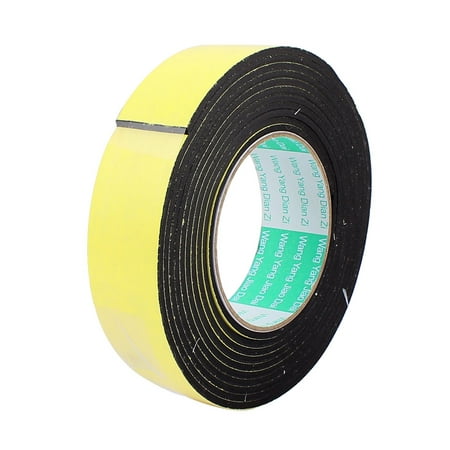 1.37"x157.48"x0.12" Single Sided Sealing Shockproof Sponge Tape