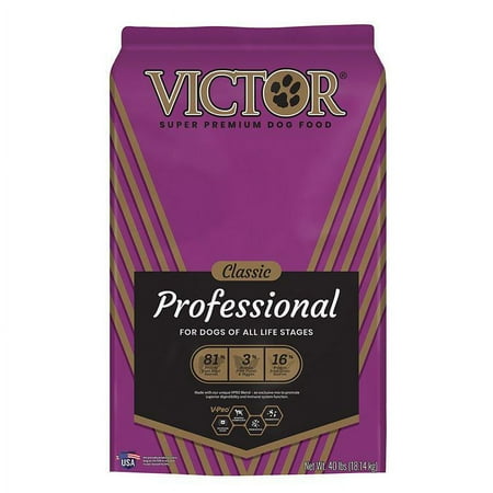 Victor Classic Professional Formula All Life Stages Dry Dog Food 40 Lb