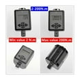thumbnail image 4 of Digital Torque Wrench 1/2" 2- 200Nm Adjustable Professional Electronic Torque Wrench Bike Car Repair HT2680-2685 ,Versatile Torque Units, 4 of 7