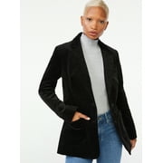 Free Assembly Women's Patch Pocket Corduroy Blazer