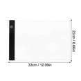 thumbnail image 3 of Clearance Office&Craft&Stationery under $10,Portable LED Copy Board Light Tracing Box Ultra Thin Adjustable USB Power LED Light Pad For Drawing Streaming Sketching Stenciling, 3 of 9
