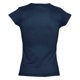 thumbnail image 2 of SOLS - Camiseta de manga corta modelo Moon con cuello en forma de V para mujer (Vaquero), 2 of 3