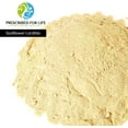 Sunflower Lecithin Powder Unbleached, Gluten Free, Vegan, NonGMO