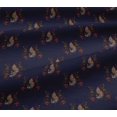 thumbnail image 5 of oneOone Viscose Jersey Fabric Leaves|Floral & Peacock Block Decor Fabric Printed BTY 60 Inch Wide, 5 of 5