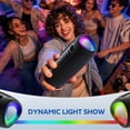 thumbnail image 4 of Portable Bluetooth Speaker,IPX5 Waterproof Wireless Speaker,20H Playtime & Colorful Lights,TWS Pairing,Outdoor Speakers for Beach/Camping/Travel Essentials/Halloween Music, 4 of 7