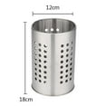 thumbnail image 2 of Soporte para utensilios de acero inoxidable, cilindro de secado para utensilios de cocina con, 2 of 5