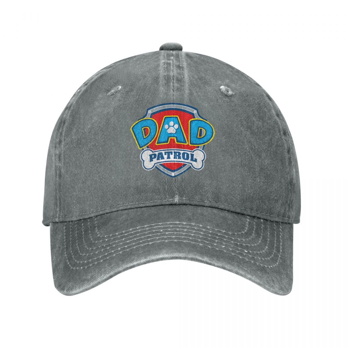 Casual Best Dad Patrol Baseball Caps Unisex Distressed Cotton Sun