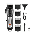 thumbnail image 1 of Máquina Para Cortar Cabello Cortadora De Pelo Inalámbrica Recargable Kit Completo Eo Safe Imports Negro, 1 of 5
