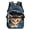 3D Cat, variant on Yuyamidu Wolf School Backpack for Kids Lightweight Bookbag 17 Inch Boys Middle School Book Bag Starry Sky Backpack for Teen Girls with Side Pockets