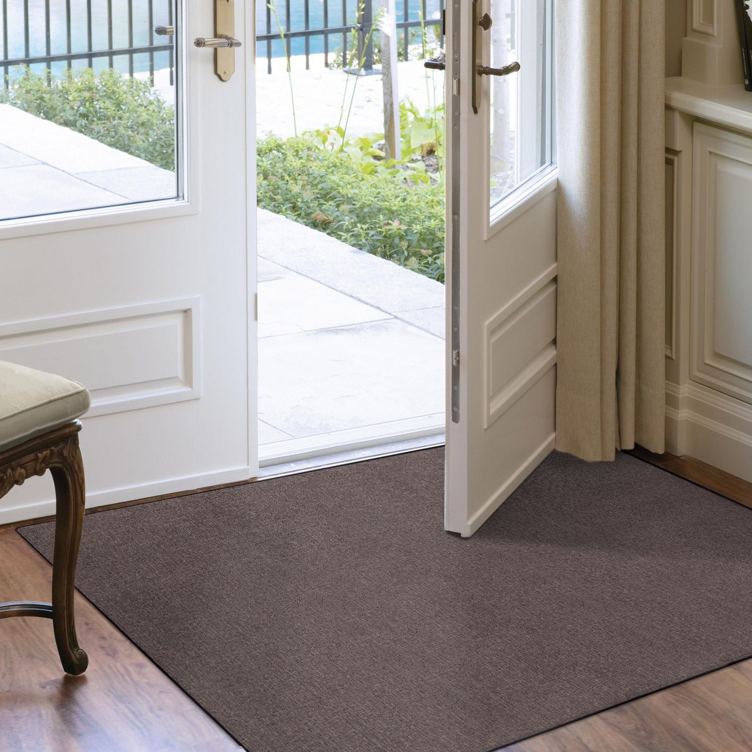 Tapis Wicklow anthracite de 3 pi x 4 pi Mainstays Tapis Wicklow anthracite de 3 pi x 4 pi