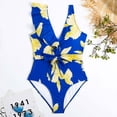thumbnail image 2 of Bañador de una pieza cómodo para mujer Bañador retro con volantes para mujer Bikini (con almohadilla en el pecho sin soporte de acero) OAVQHLG3B Store  lin121212, 2 of 4