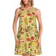 thumbnail image 1 of Fotbe Fruits And Vegetables Vestido de Verano sin Mangas para Mujer – Vestido Midi Línea A, Estilo Camiseta Floral, Vestido Playero Casual y Fluido, 1 of 7