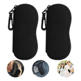 thumbnail image 1 of 2pzs Estuche Funda Lentes Impermeable Portátil Suave Ligera Xtellar negro, 1 of 4