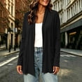 thumbnail image 4 of FchengtaiS Womens Lightweight Cardigans Long Sleeve Open Front Casual Cardigan with Pockets, 4 of 7
