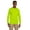 Safety Green, variant on Gildan G241 Adult Ultra Cotton Long-Sleeve Pocket T-Shirt