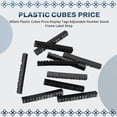 thumbnail image 4 of 30 juegos de cubos de plástico, etiquetas de precio, etiquetas de precio ajustables, soportes para números, marcos, etiquetas, tiendas, 4 of 5