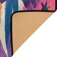 thumbnail image 3 of Yayeee Area Rugs for Living Room 5.2'x4' Indoor Non Slip Washable Bedroom Carpet, Colorful Painted Flowers Pattern, 3 of 5