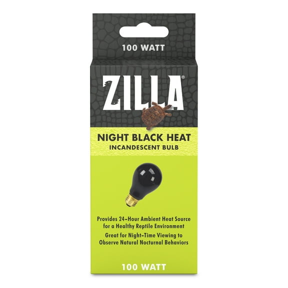 Zilla Incandescent Bulb Night Black 100 Watt