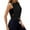 Black, variant on Womens Tank Top Women's Sleeveless Workout Top Gym Activewear Crop Tank Top Open Side Shirt for Athletic Exercise Running(White,L)