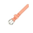 thumbnail image 2 of Cinturones brillantes y relucientes para mujeres, 0.5" de ancho, extra delgados de cuero PU para vestidos de fiesta y jeans 36.2x0.5" color coral, 2 of 6
