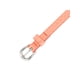 thumbnail image 2 of Cinturones brillantes y relucientes para mujeres, 0.5" de ancho, extra delgados de cuero PU para vestidos de fiesta y jeans 36.2x0.5" color coral, 2 of 6