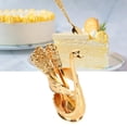 thumbnail image 1 of Coffee Spoon Base Set, Golden Coffee Flatware 6pcs Decorative  for Dessert for Cake, 1 of 8