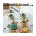 thumbnail image 2 of Tienda de postres Helado Juego de té Helado Simulación de juguetes de madera para niños Adecuado para el té de los niños Como se muestra, Como se muestra, 2 of 5