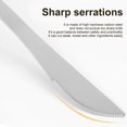 thumbnail image 2 of 4Pcs Stainless Steel Flatware Set Fork Spoons Spoons Set Coffee Spoon Kitchen Tableware for Home Hotel Restaurant, Black + Silver, 2 of 8