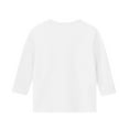 thumbnail image 5 of Miluxas Girls Tops 3/4 Sleeve Spring Tshirt Cute Crewneck Going Out Clothes Bow Print Shirts White 13 Years, 5 of 5