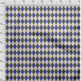 thumbnail image 4 of oneOone Polyester Spandex Blue Fabric Check Argyle Sewing Craft Projects Fabric Prints By Yard 56 Inch Wide, 4 of 4