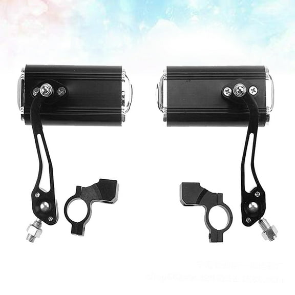 Worgeous  360 Rotating Bike Mirror Handlebar Mirrors Degree Adjustable Rear View Black
