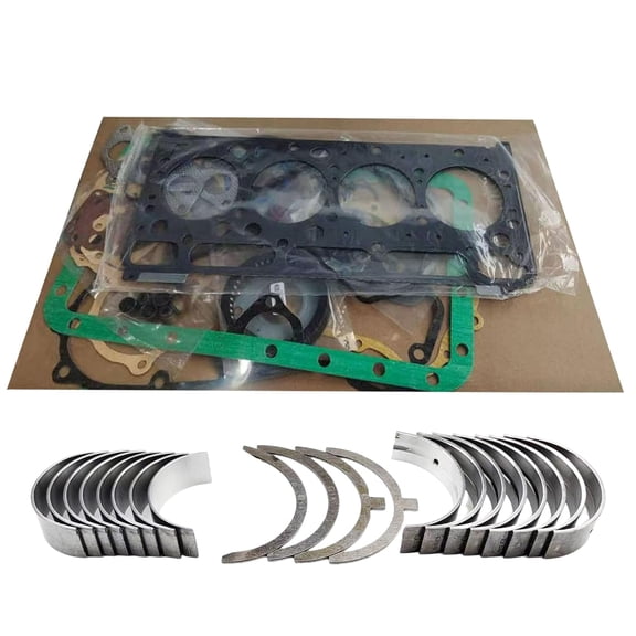 4TNV86 Bearing Kit   Full Gasket Kit for Yanmar 4TNV86 Engine Thermo King TK4.86V TK486V TK486 John Deere 4052 Tractor 8000S STD 4TNV86 Bearing kit Set