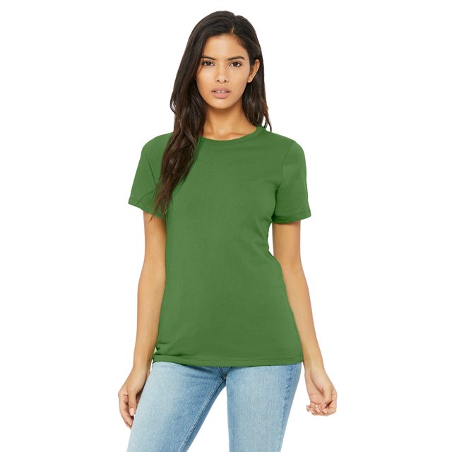 Bella + Canvas T-Shirt à Manches Courtes en Jersey Décontracté pour Femmes