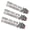 3pcs, variant on Retired Truck Driver 3D Metal Retirement Emblem Badge, Patriotic USA Flag Car Decal, Universal Auto Sticker(5pcs)