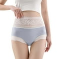 thumbnail image 3 of Womens Cotton Underwear Soft Full Briefs Breathable Ladies Underwear Panties High Waisted, 3 of 5
