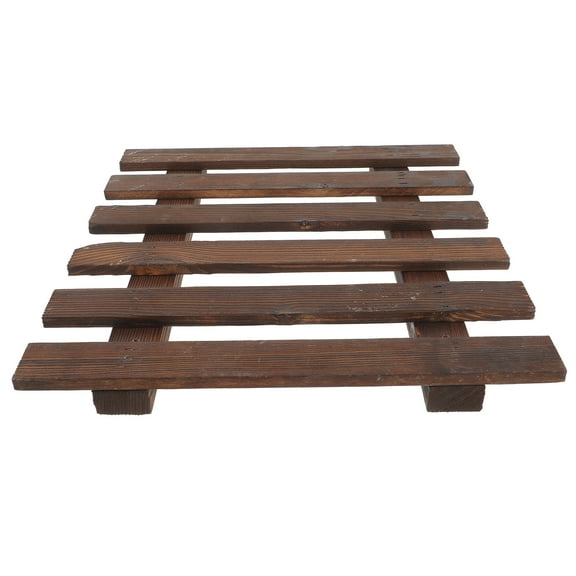 TABLZONE Wall Mounted Flowerpot Bracket Wall Planter Ladder Wood 1 Set