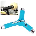 thumbnail image 3 of Multifunction Skateboard Wrench, Lightweight Portable Alloy Steel Tool with 5 Functions, for Professional Skateboard Maintenance, 3 of 7