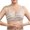Coffee COL, variant on YLOMAY Bras for Women Women Underware Front Snaps No Underwire Bras Stripe Thin Brassiere Plus Size Daily Wear Beige L