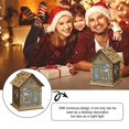 thumbnail image 4 of Christmas Lighted House Luminous, For Xmas Desktop Ornament Holiday E Decor, 4 of 4