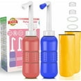 thumbnail image 2 of Bidet de Voyage Réutilisable, Soins d'Hygiène pour la Récupération Post-Partum, Biberon Peri Portable 450 ml Étanche Conception Ergonomique pour l'Hygiène Personnelle à la Maison, au Bureau, en Voyage, en Camping, 2 of 5