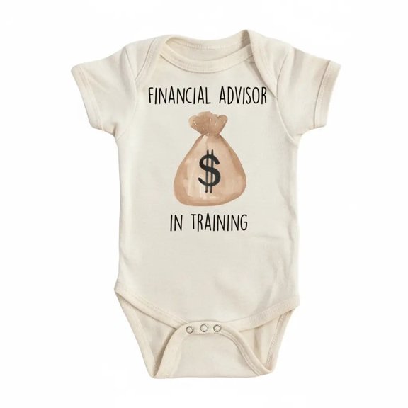 Finance Newborn Baby Bodysuit
