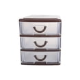 thumbnail image 1 of ziyahi Organizer Storage Drawer - plify Life With Smart Storage Solutions Multi-Layer Desktop Drawer brown three layers 1Set, 1 of 6