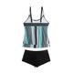 thumbnail image 4 of Trajes de baño tankini para mujer Trajes de baño vintage estampados para mujer Trajes de baño conservadores Traje de baño bikini con falda de playa estampada para mujer, 4 of 5