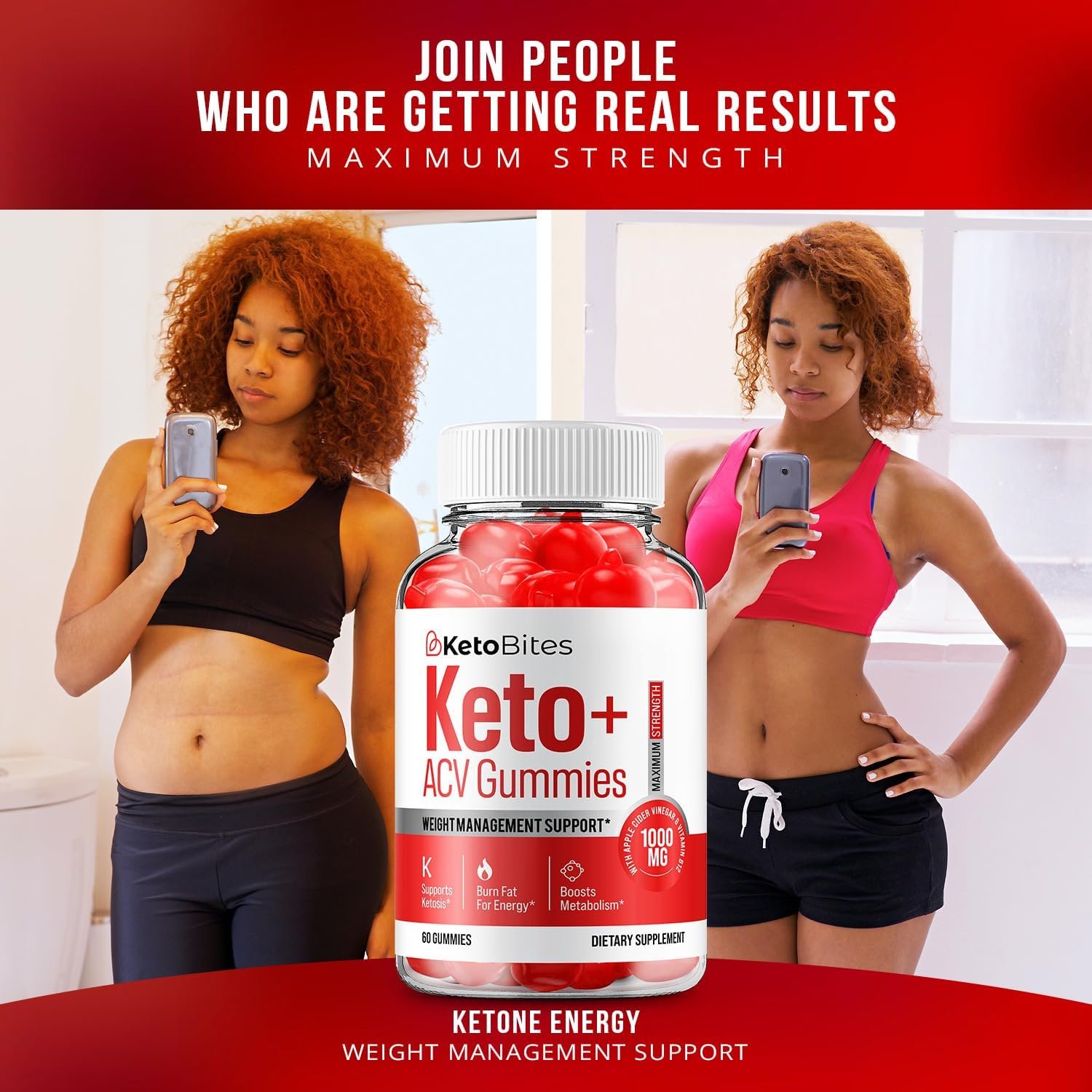 2 Pack Keto Bites ACV Gummies Advanced Formula Keto Bites Weight Loss Apple Cider Vinegar Gummies Dietary Ketogenic Support Supplement B12 Beet Root Juice Men Women 120 Gummies