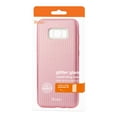 thumbnail image 4 of Reiko brand for Galaxy S8/ Sm Shine Glitter Shimmer Stripe Hybrid Case In Linear Pink, 4 of 4