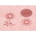 thumbnail image 1 of Ahgly Company Indoor Rectangle Patterned Pastel Red Pink Area Rugs, 2' x 3', 1 of 6