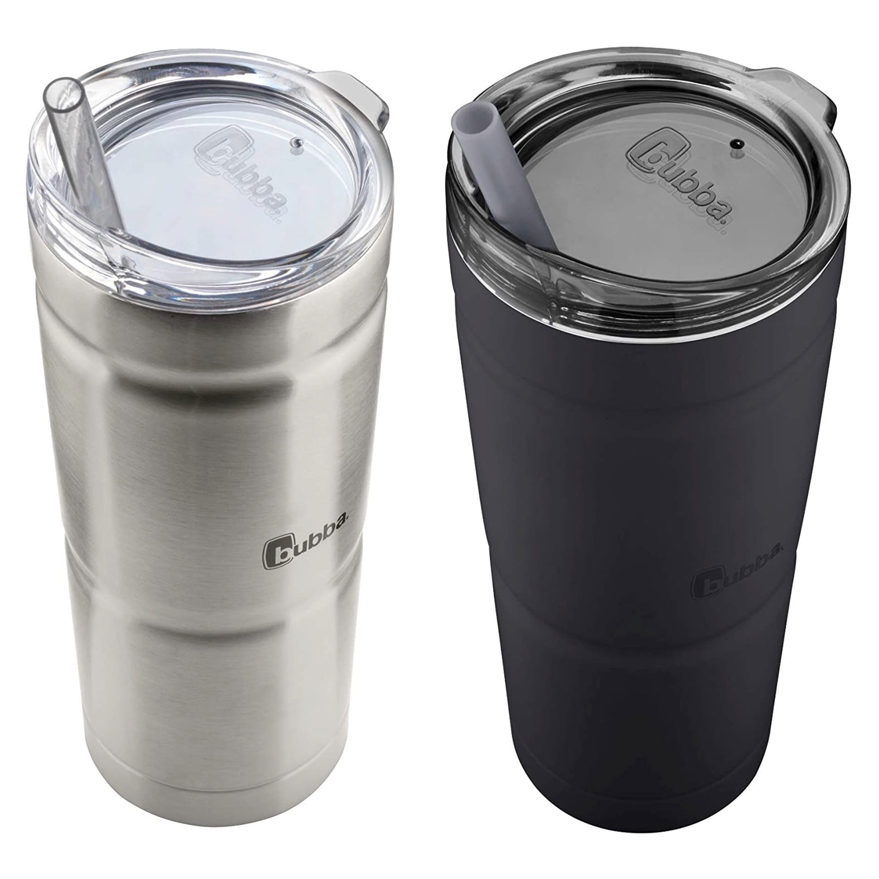 Personalized Tumbler Color BLACK Custom Cup With Straw & Lid Personalized  Gift Matte Stainless Steel Bubba Brand 24 Fl Oz 