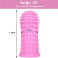 thumbnail image 3 of Soft Silicone Pet Finger Toothbrush Tooth Cleaner Ingredients All Round Clean Dog Cat Tooth Cleaning Brush, 3 of 9